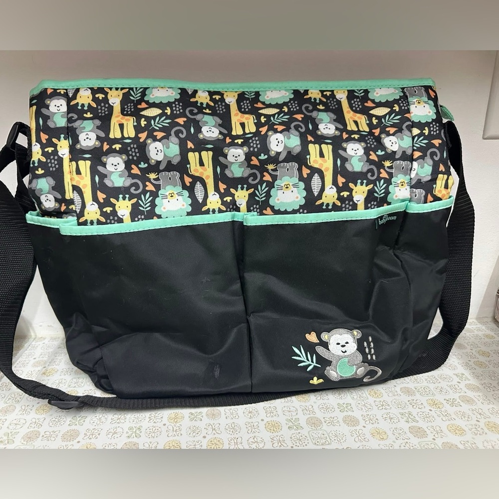 Animal Print Diaper Bag
